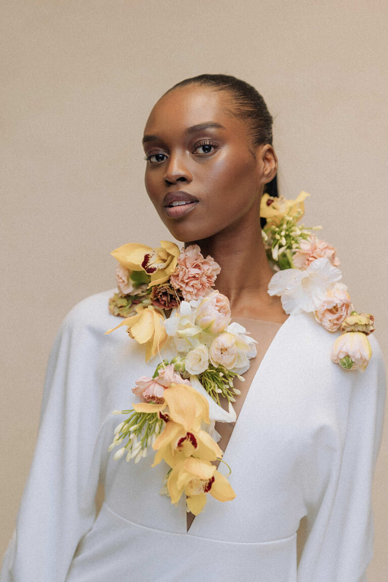 A floral portrait dream